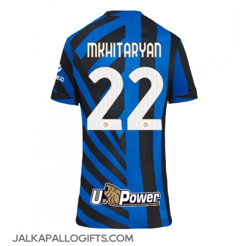 Inter Milan Henrikh Mkhitaryan #22 Kotipaita Naiset 2024-25 Lyhythihainen